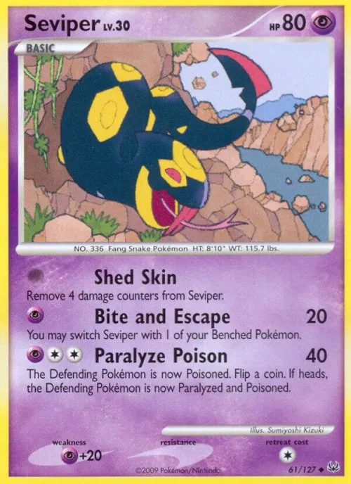 Seviper - Reverse Holo