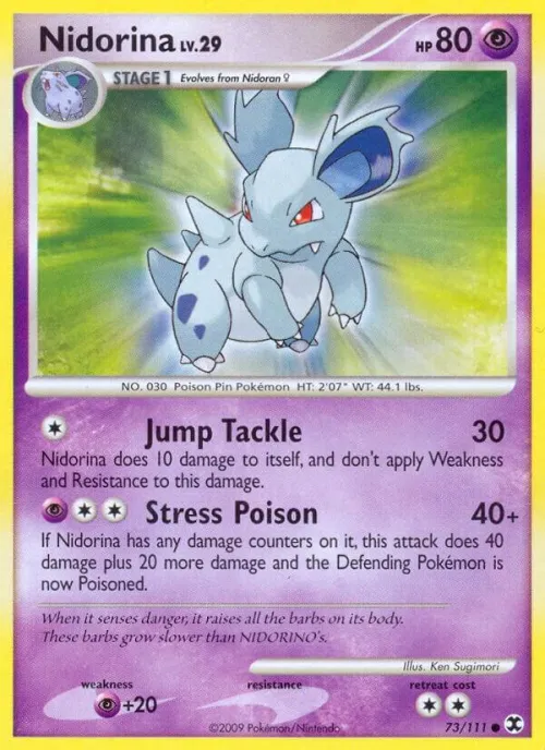 Nidorina - Reverse Holo