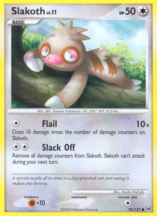 Slakoth - Reverse Holo