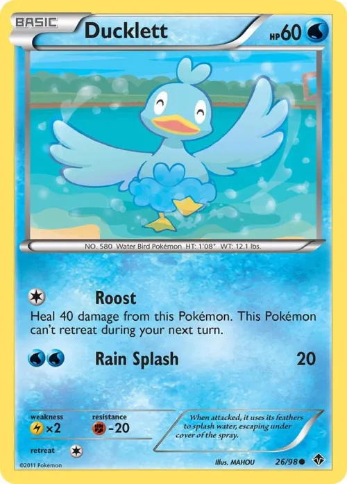 Ducklett - Reverse Holo