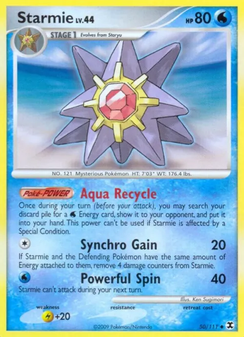 Starmie - Reverse Holo