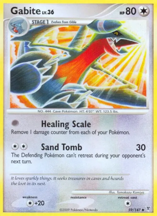 Gabite - Reverse Holo