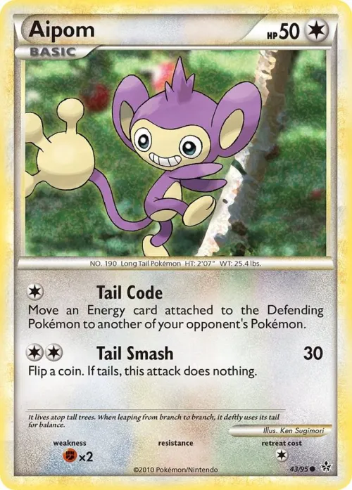 Aipom - Reverse Holo