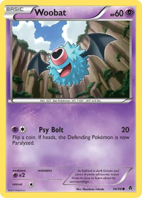 Woobat - Reverse Holo