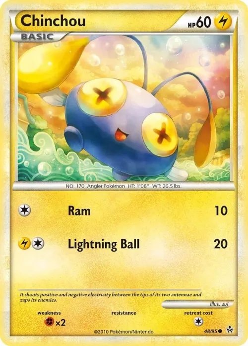 Chinchou - Reverse Holo