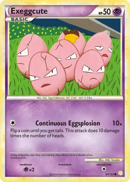 Exeggcute - Reverse Holo