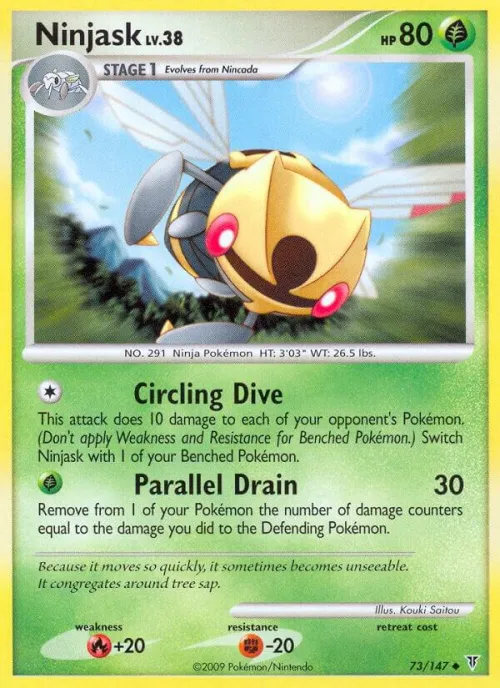 Ninjask - Reverse Holo