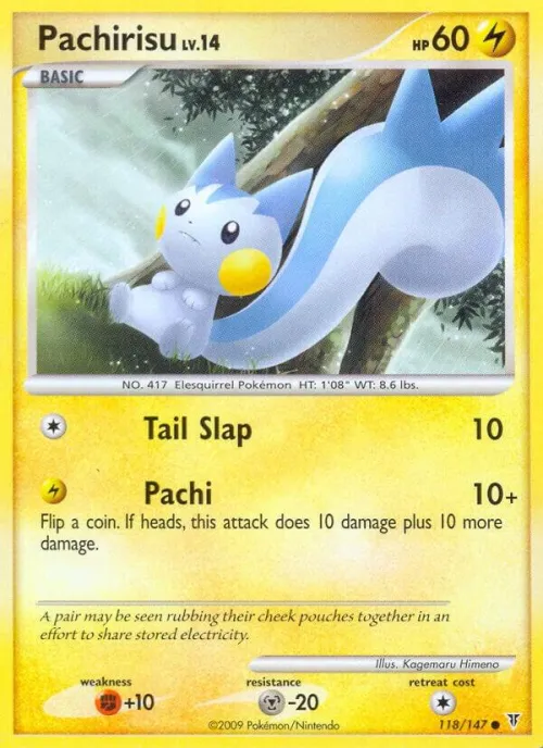 Pachirisu - Reverse Holo