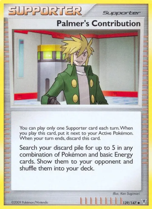 Palmer's Contribution - Reverse Holo