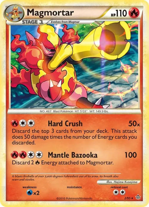 Magmortar - Holo