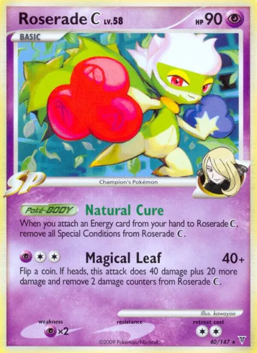 Roserade C - Reverse Holo