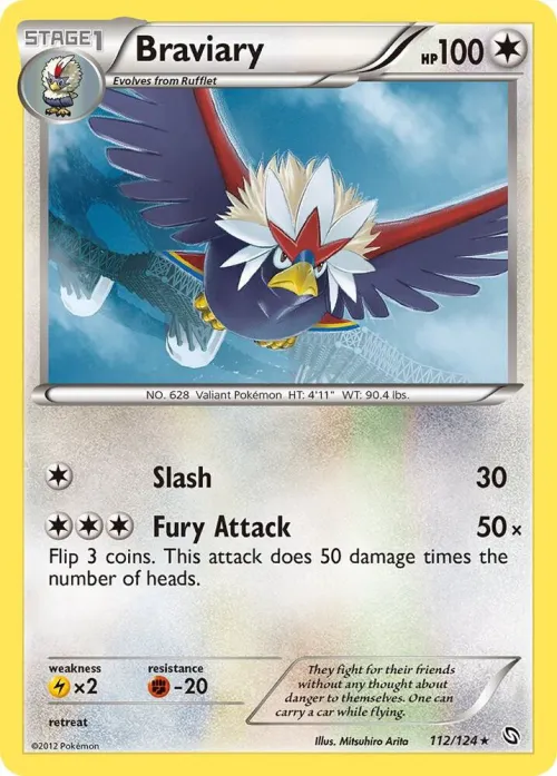 Braviary - Reverse Holo