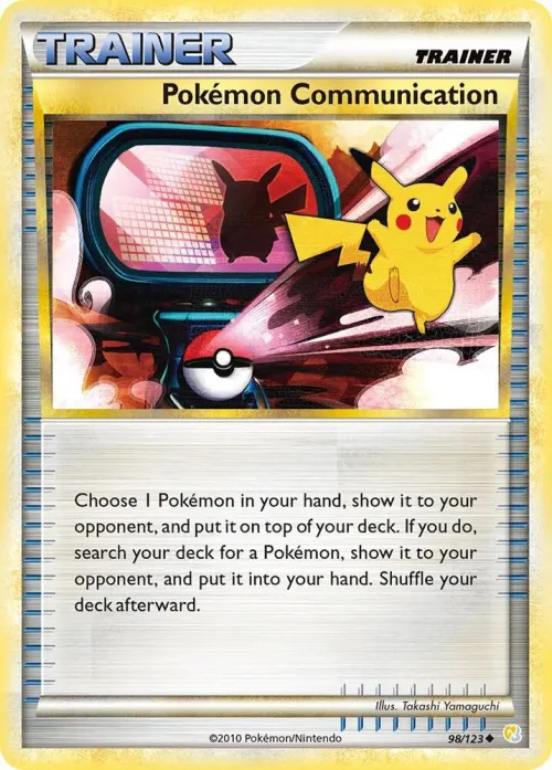 Pokemon Communication - Reverse Holo