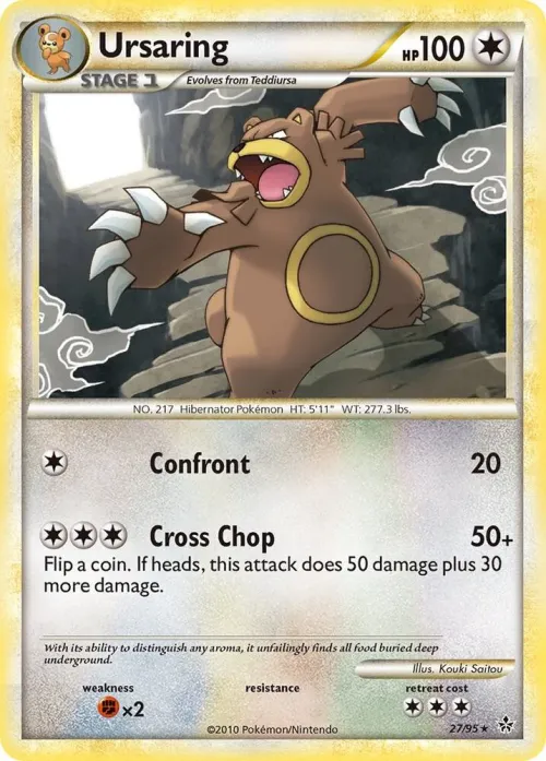 Ursaring - Reverse Holo