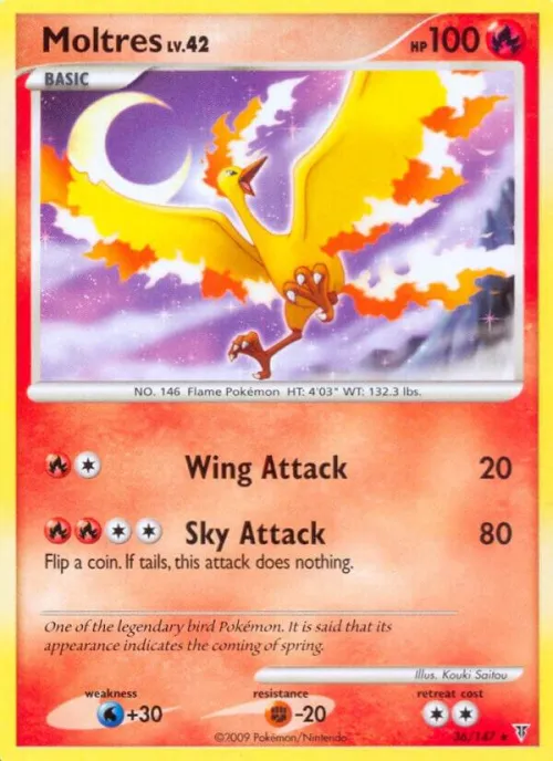 Moltres - Reverse Holo