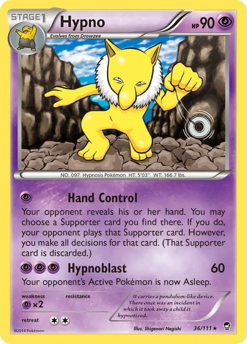 Hypno - Reverse Holo