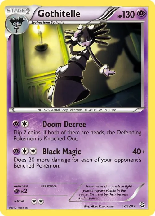 Gothitelle - Reverse Holo