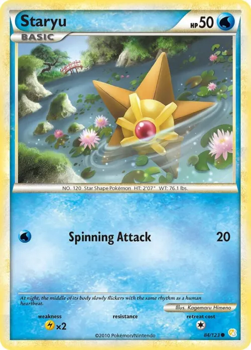 Staryu - Reverse Holo