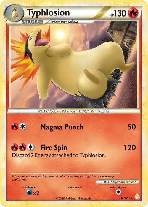 Typhlosion - Reverse Holo