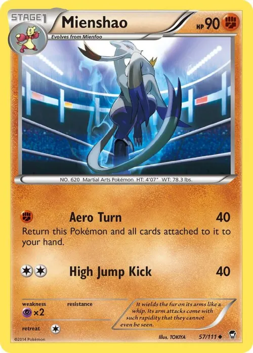Mienshao - Reverse Holo