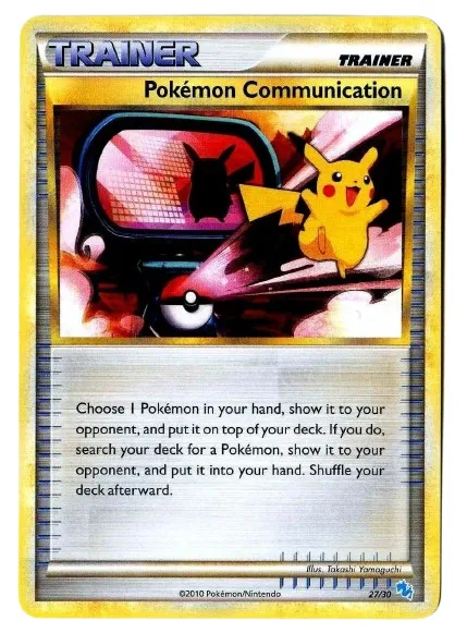 Pokemon Communication