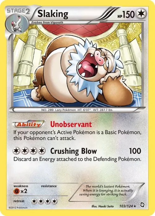 Slaking - Reverse Holo