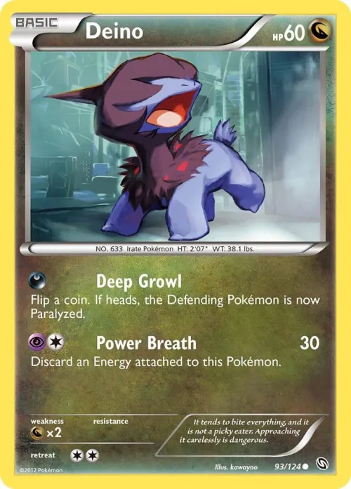Deino (93) - Reverse Holo