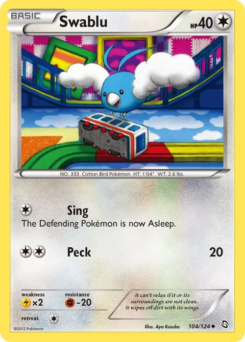 Swablu (104) - Reverse Holo