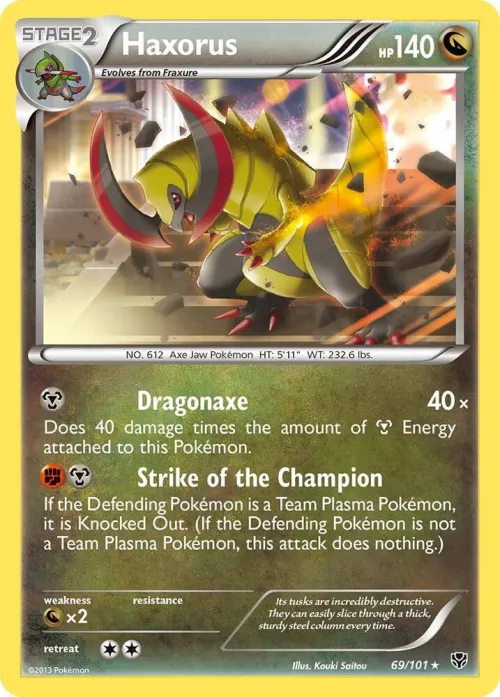 Haxorus - Reverse Holo