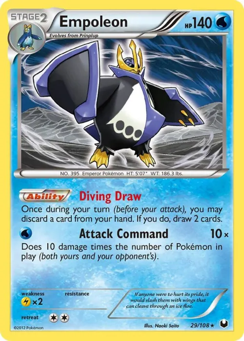 Empoleon - Reverse Holo