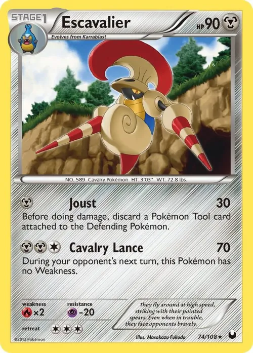 Escavalier - Reverse Holo