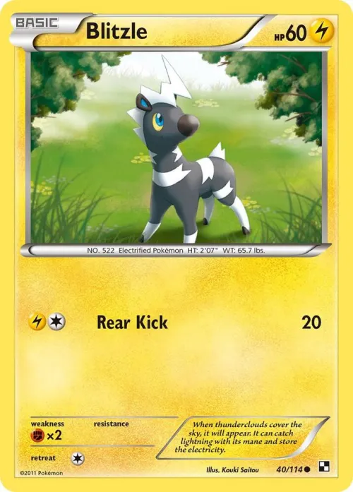 Blitzle (40) - Reverse Holo