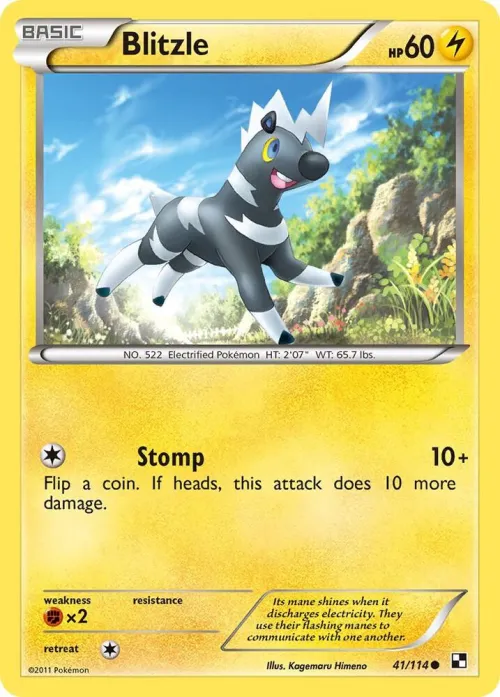 Blitzle (41) - Reverse Holo