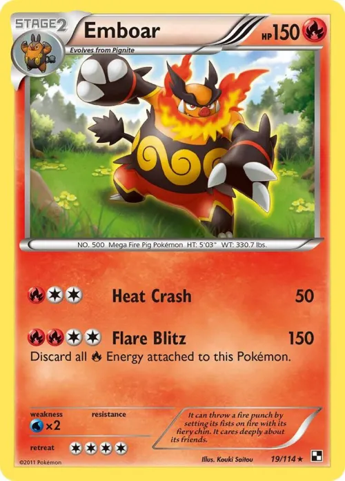 Emboar (19) - Holo