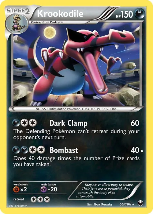 Krookodile - Reverse Holo
