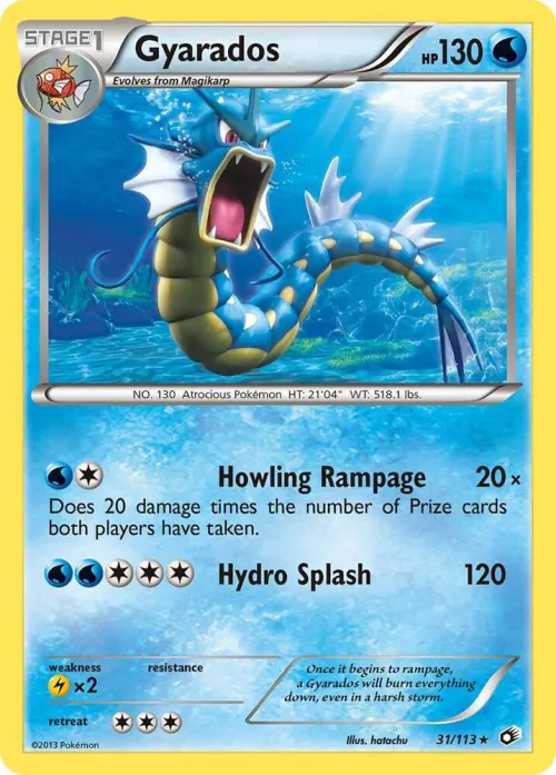 Gyarados - Reverse Holo