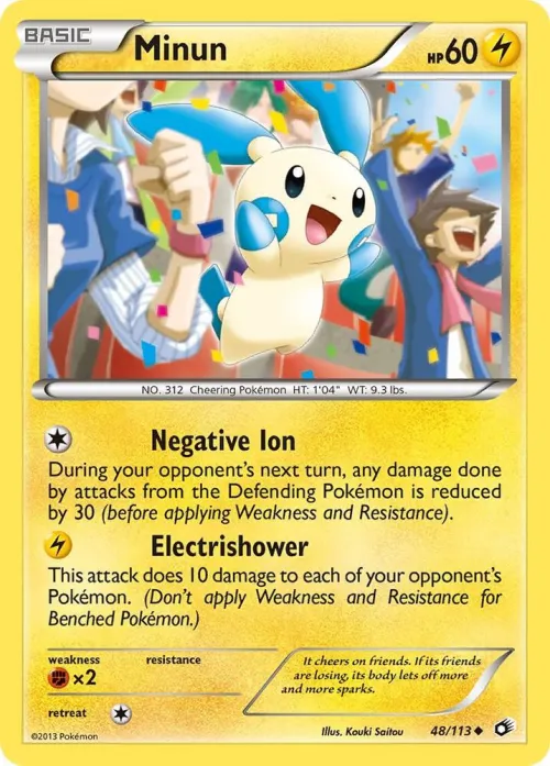 Minun - Reverse Holo