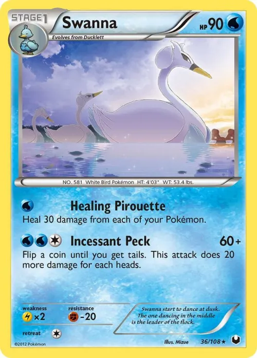 Swanna - Reverse Holo