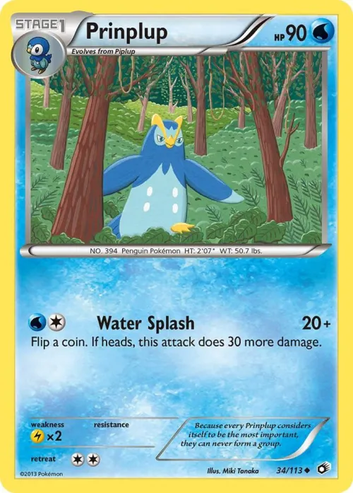 Prinplup - Reverse Holo