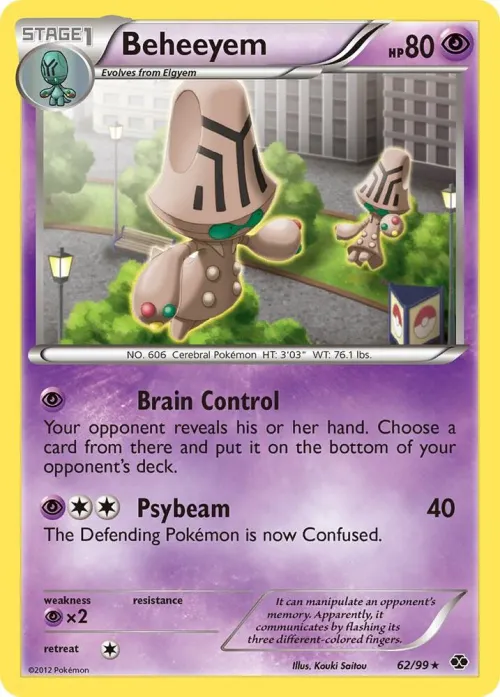 Beheeyem - Reverse Holo