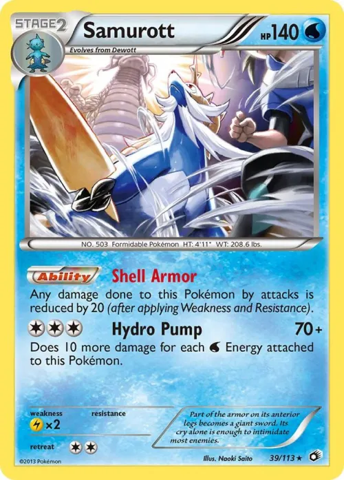 Samurott - Holo