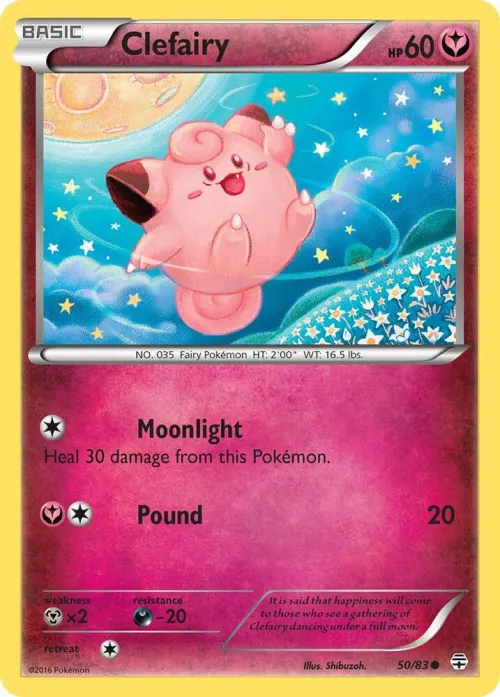 Clefairy - Reverse Holo