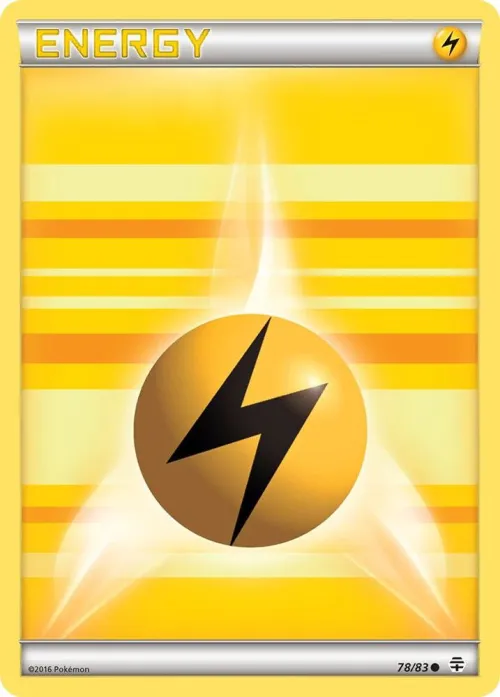 Lightning Energy - Reverse Holo