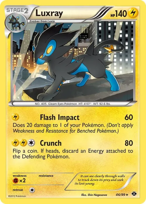 Luxray - Reverse Holo