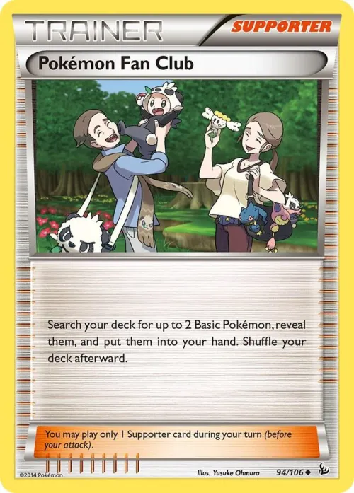 Pokemon Fan Club - Reverse Holo