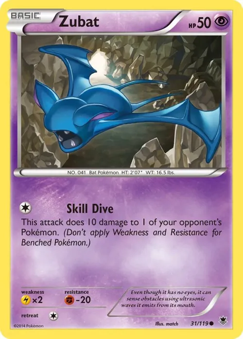 Zubat - Reverse Holo