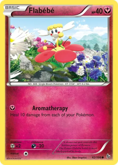 Flabebe (62) - Reverse Holo