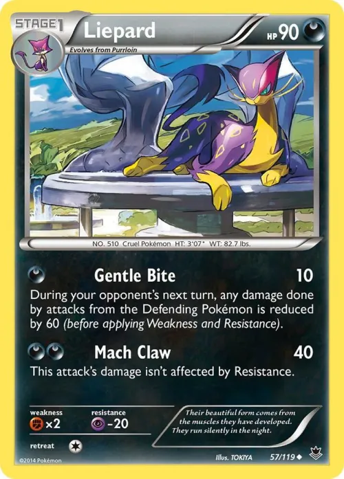 Liepard - Reverse Holo