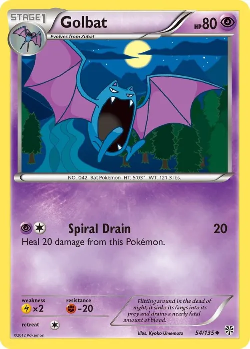 Golbat - Reverse Holo