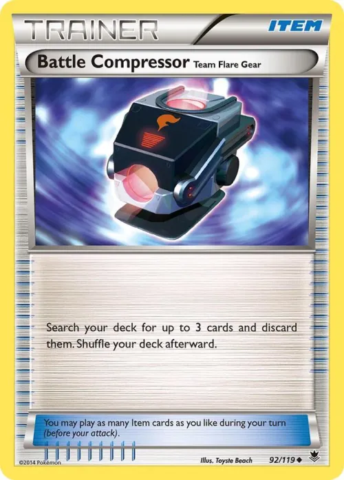Battle Compressor - Reverse Holo